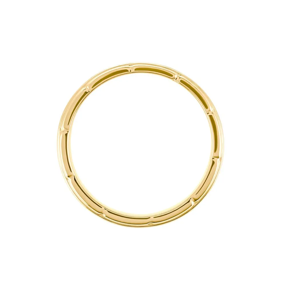 Bague Achille Plaqué Or Jaune