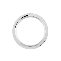 Bague Acier Blanc Stelios Diamant