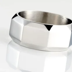 Bague Acier Gris Vasso