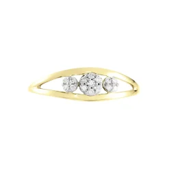 Bague Adamina Or Jaune Diamant