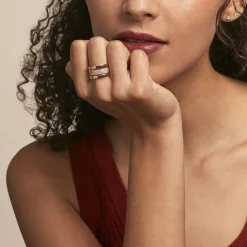 Bague Adelicia Plaqué Or Jaune Oxyde De Zirconium