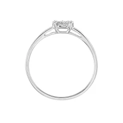 Bague Adeline Or Blanc Diamant