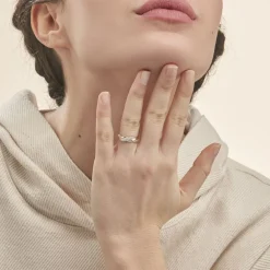 Bague Admète Or Jaune Diamant