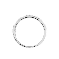 Bague Aella Or Blanc Oxyde De Zirconium