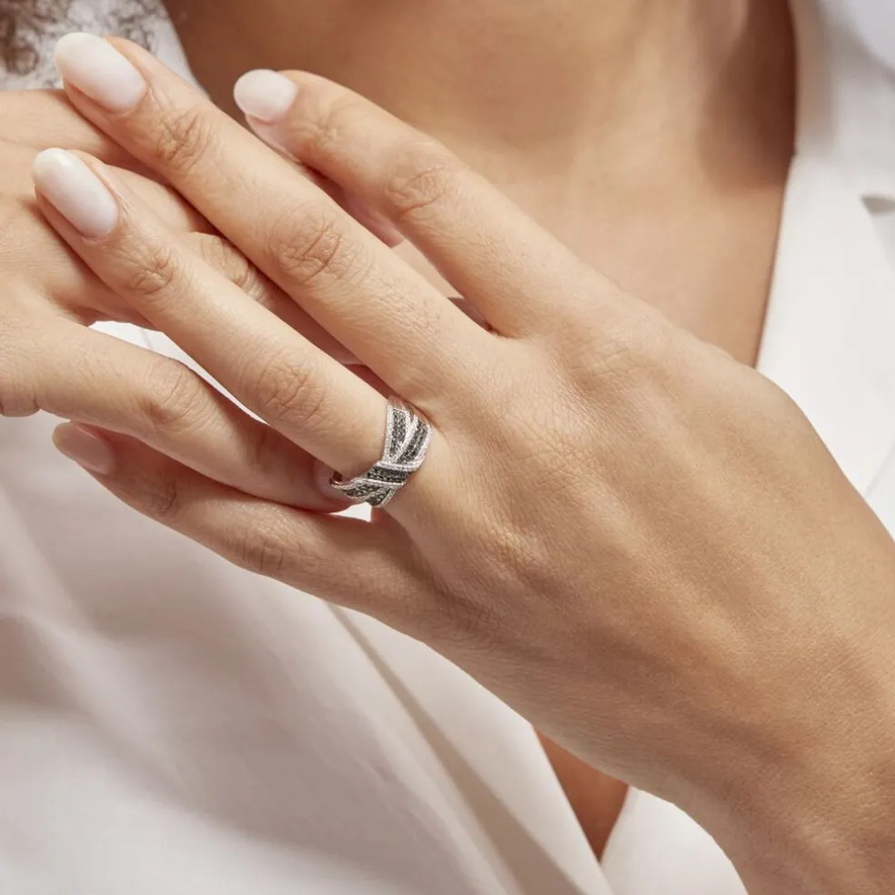 Bague Agnes Or Blanc Diamant