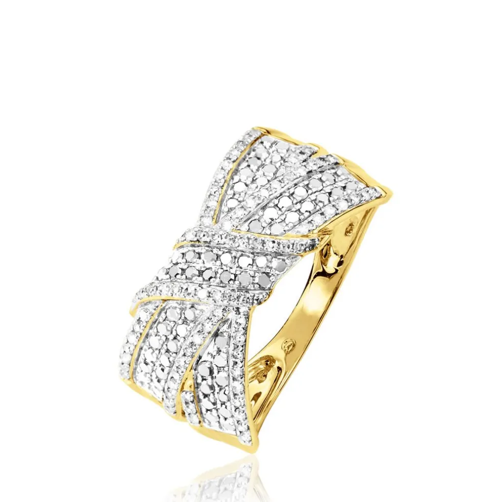 Bague Agnes Or Jaune Diamant