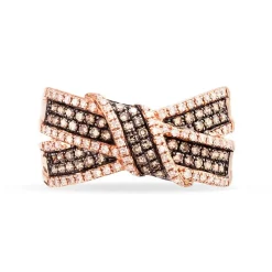 Bague Agnes Or Rose Diamant