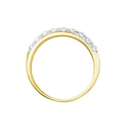 Bague Agostina Or Jaune Oxyde De Zirconium