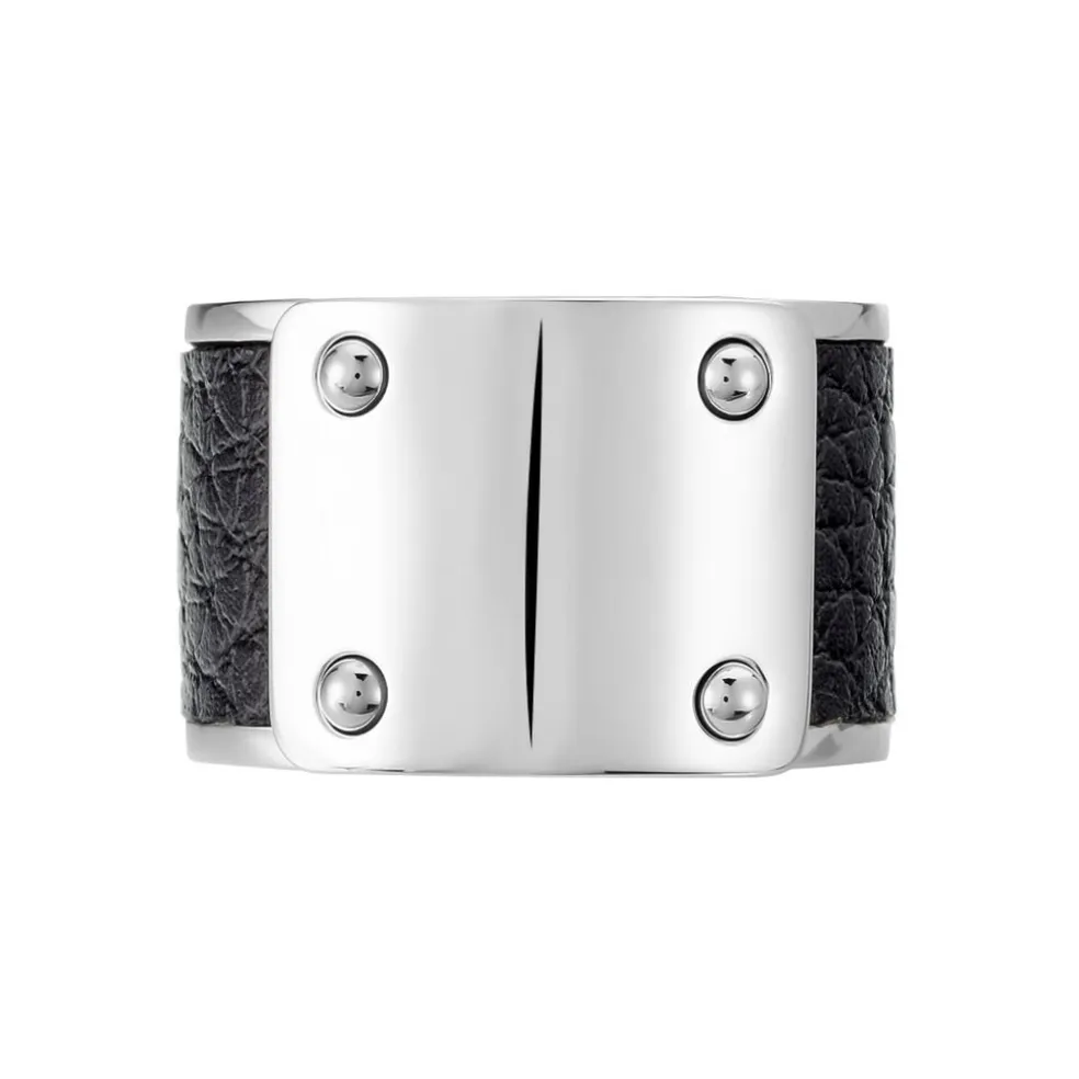 Bague Ahamd Acier Blanc