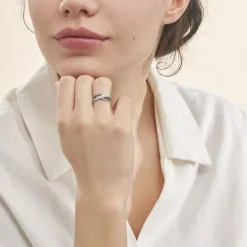 Bague Aina Or Blanc Diamant