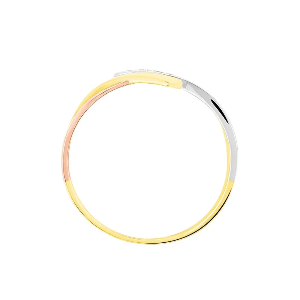 Bague Ainhoa Or Tricolore Diamant