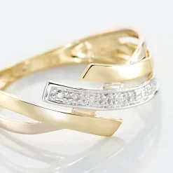 Bague Ainhoa Or Tricolore Diamant