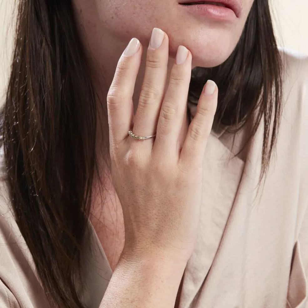 Bague Alexander Argent Blanc Oxyde De Zirconium