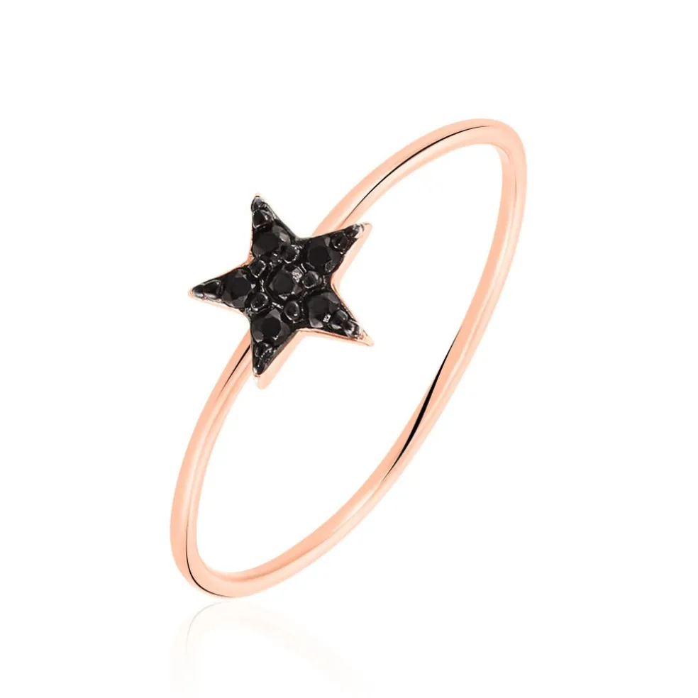 Bague Aliciana Argent Rose Oxyde De Zirconium