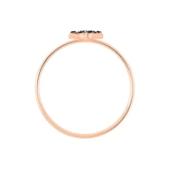 Bague Aliciana Argent Rose Oxyde De Zirconium