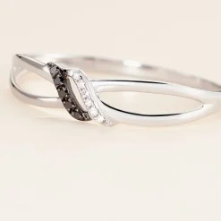 Bague Aline Or Blanc Diamant