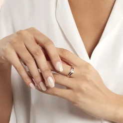 Bague Alix Or Tricolore Diamant