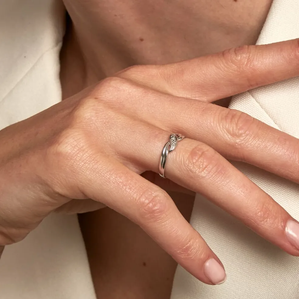 Bague Amayas Or Blanc Diamant