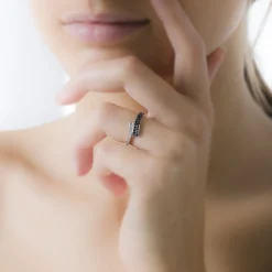 Bague Amelie Or Blanc Diamant
