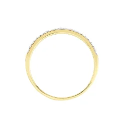 Bague Amias Or Jaune Emeraude Diamant