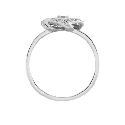 Bague Anasthase Argent Blanc Oxyde De Zirconium
