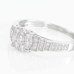 Bague Andreas Or Blanc Diamant