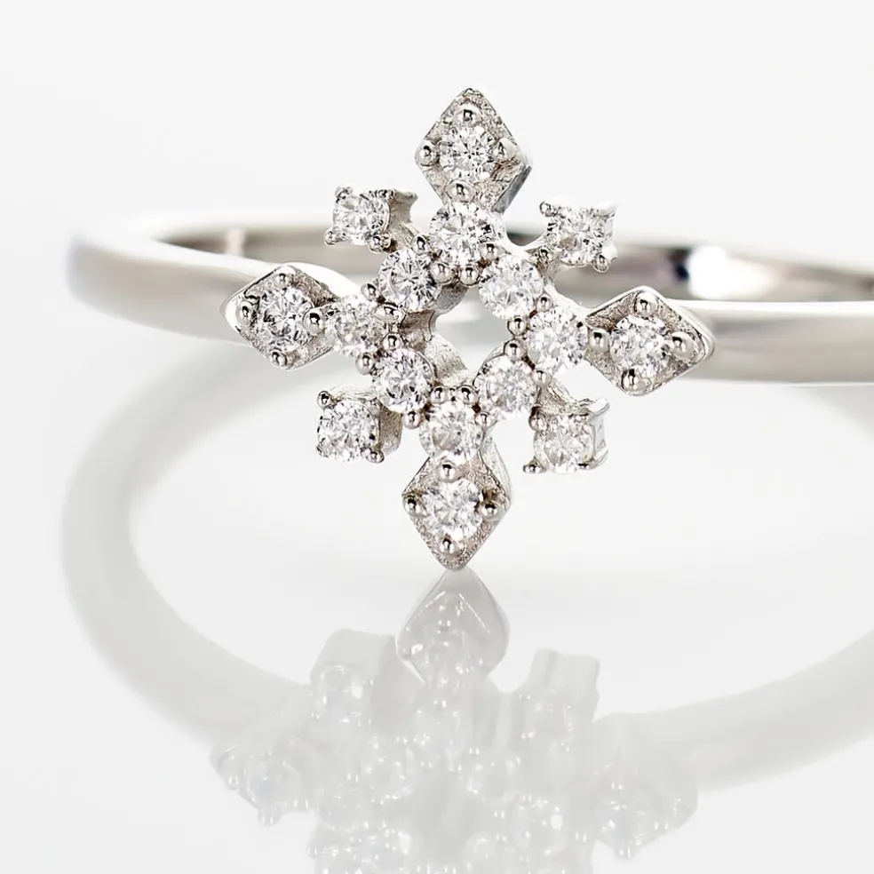 Bague Anea Or Blanc Diamant