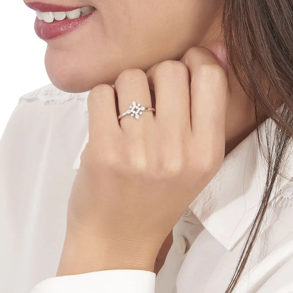 Bague Anea Or Blanc Diamant