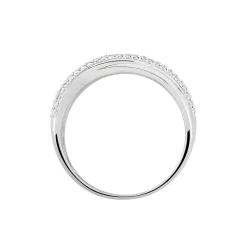 Bague Annoncia Or Blanc Diamant