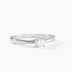 Bague Aphrodite Ld Platine Blanc Diamant Synthétique