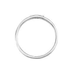 Bague Appius Argent Blanc Oxyde De Zirconium