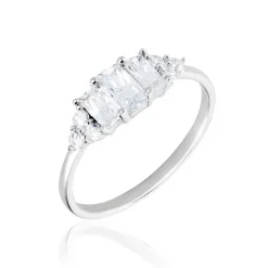 Bague Aranka Argent Blanc Oxyde De Zirconium