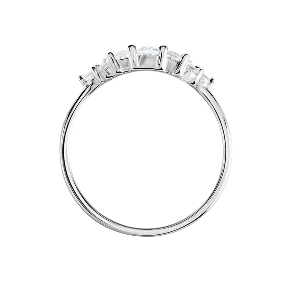Bague Aranka Argent Blanc Oxyde De Zirconium