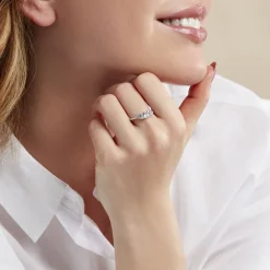 Bague Aranka Argent Blanc Oxyde De Zirconium