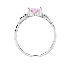 Bague Argent Blanc Atieno Oxyde De Zirconium