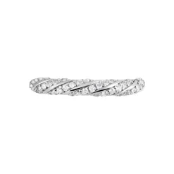 Bague Argent Blanc Clayton Oxydes De Zirconium
