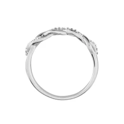 Bague Argent Blanc Cyriaca Oxydes De Zirconium