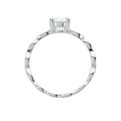 Bague Argent Blanc Kurt Oxyde De Zirconium