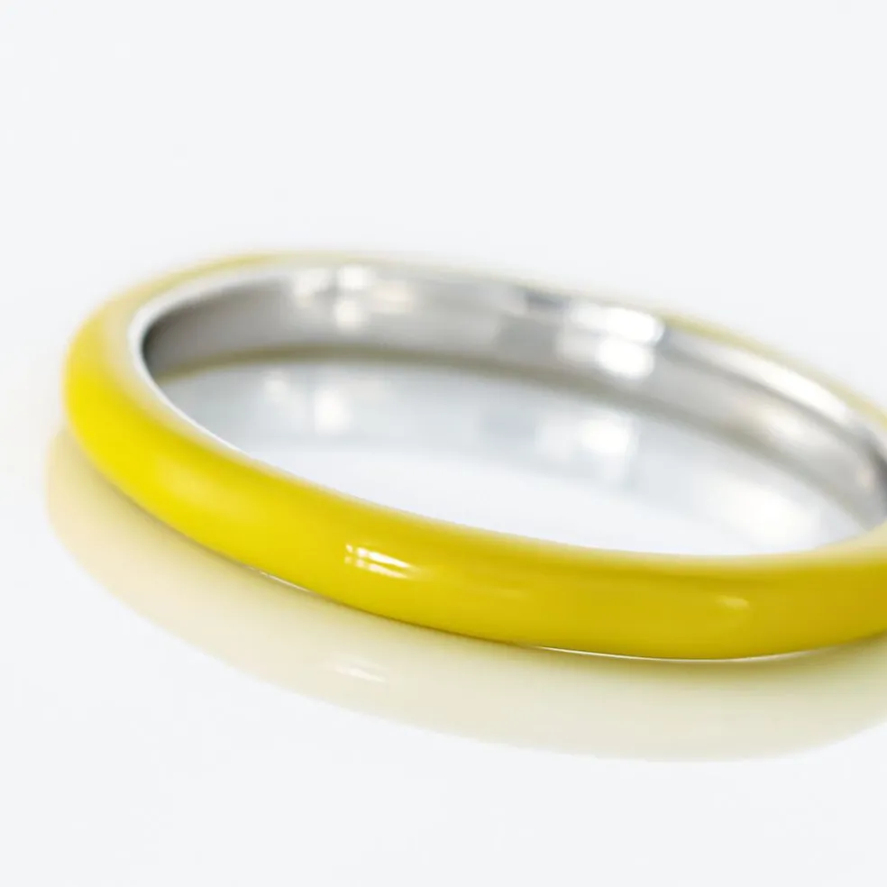 Bague Argent Blanc Samba