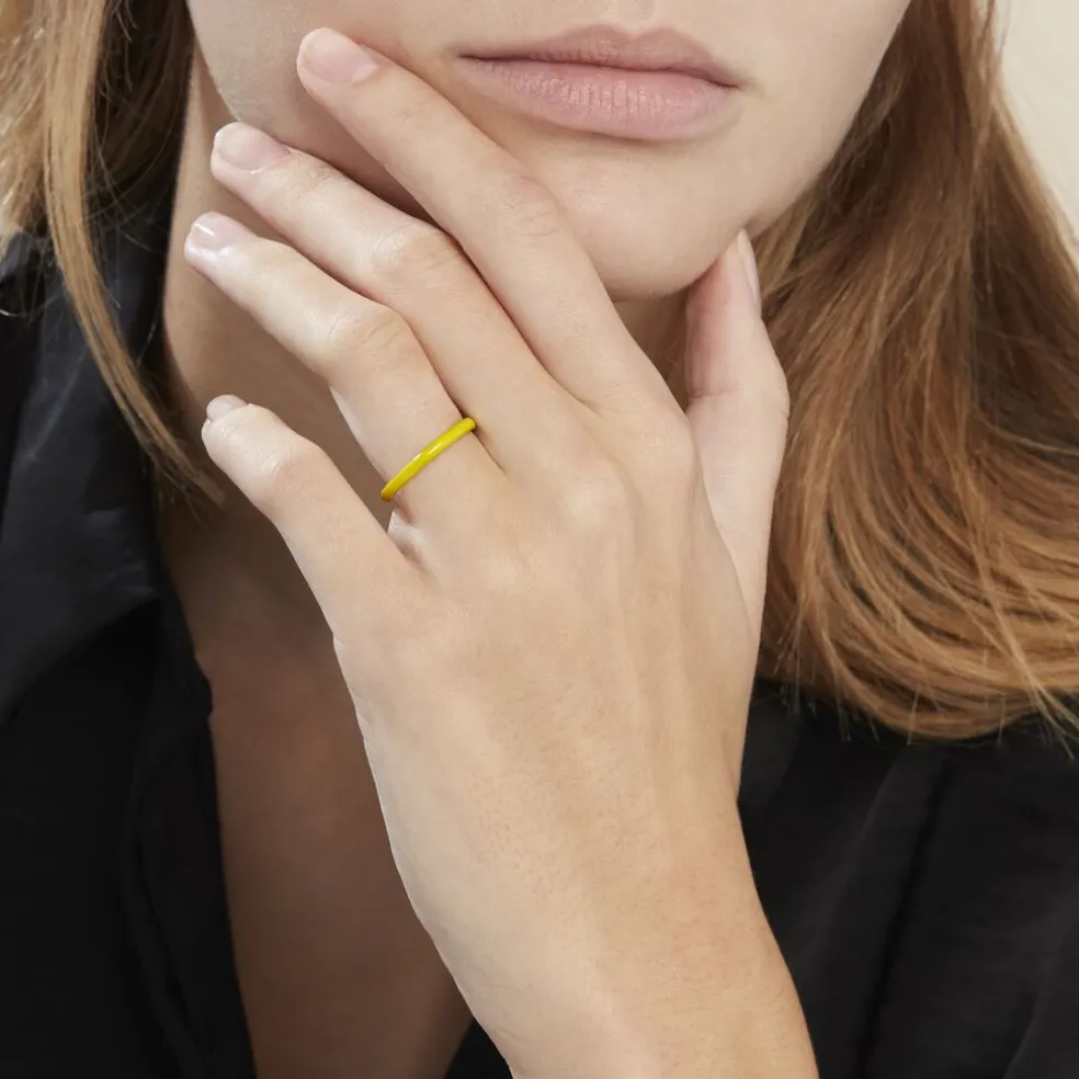 Bague Argent Blanc Samba