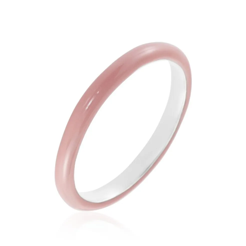 Bague Argent Blanc Samba