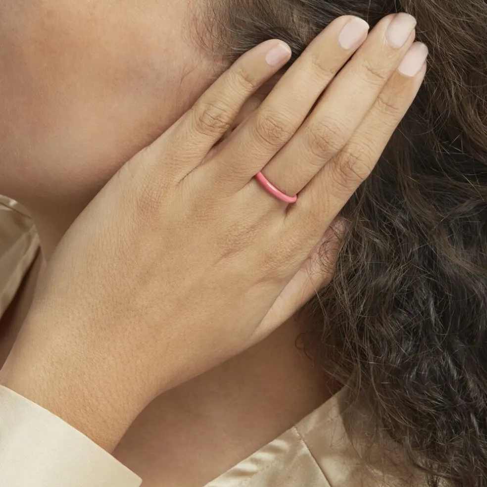 Bague Argent Blanc Samba