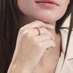 Bague Argent Blanc Samba