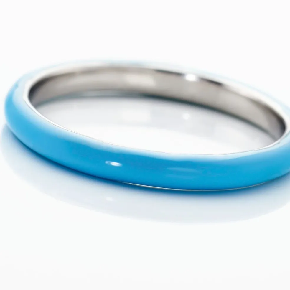 Bague Argent Blanc Samba