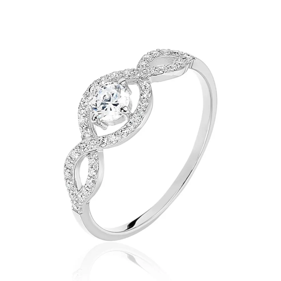 Bague Argent Katerina Oxydes De Zirconium