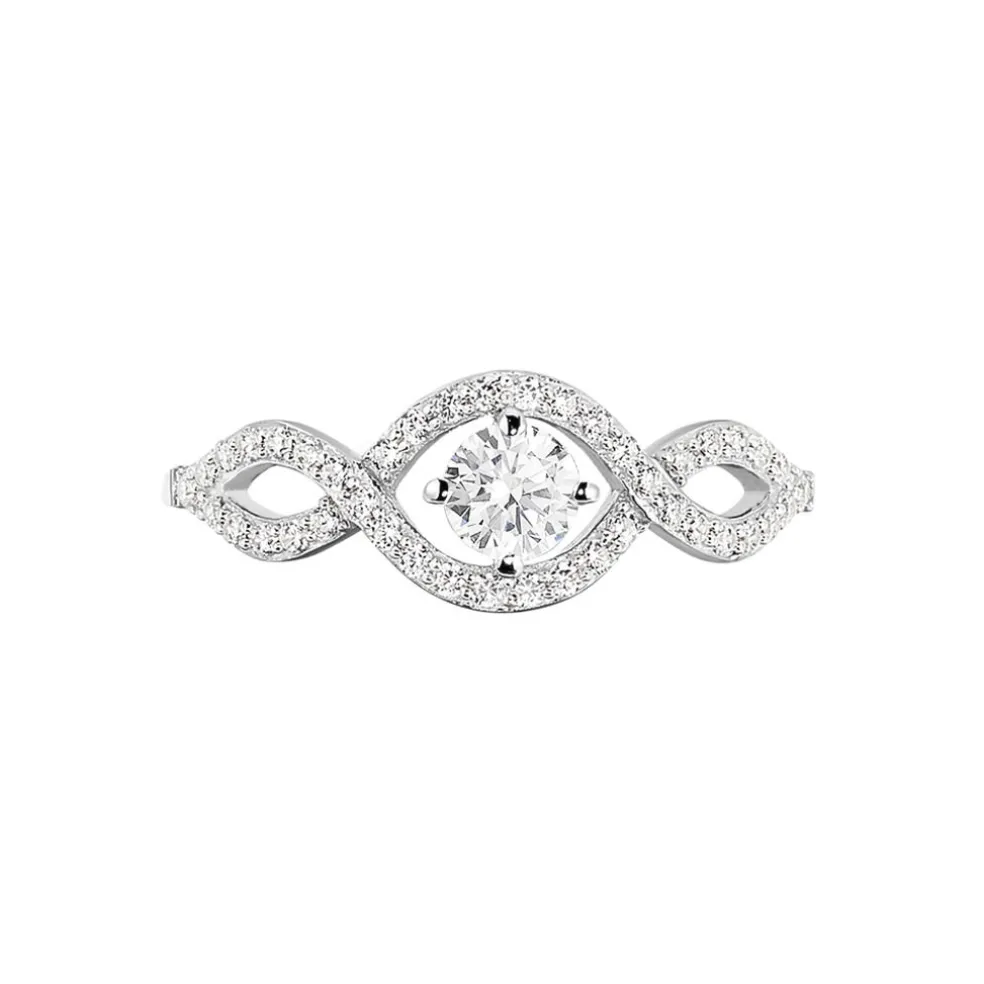 Bague Argent Katerina Oxydes De Zirconium