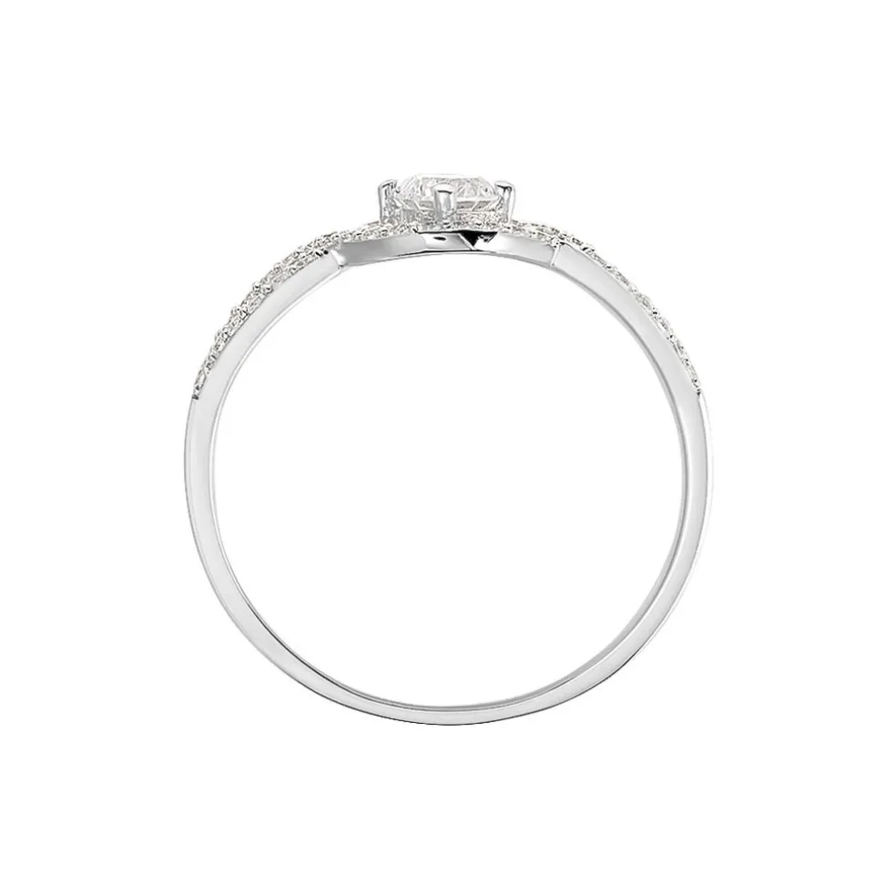 Bague Argent Katerina Oxydes De Zirconium