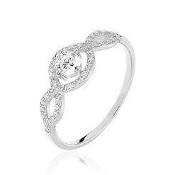 Bague Argent Katerina Oxydes De Zirconium