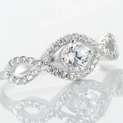 Bague Argent Katerina Oxydes De Zirconium