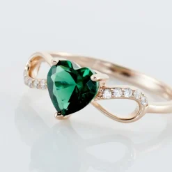 Bague Argent Rose Atieno Oxyde De Zirconium